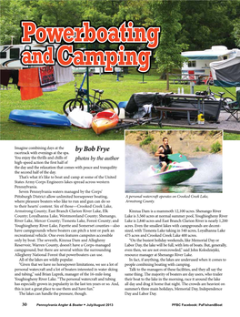 Powerboating and Camping by Bob Frye