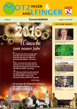 Aholfing Januar 2016