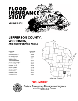 Jefferson County, Wisconsin, and Incorporated Areas