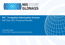 ERA-GLONASS Toll Road System 60% Year-On-Year