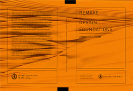 Remake Design Foundations