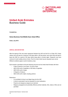 United Arab Emirates Business Guide