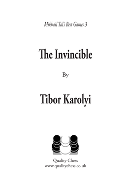 The Invincible Tibor Karolyi