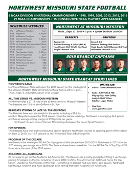 Northwest Missouri State Football