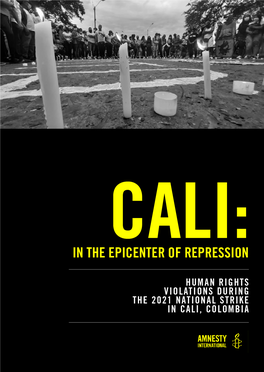 Cali in the Epicenter of Repression