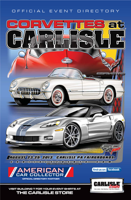 Corvettes at Carlisle 2013 Event Directory