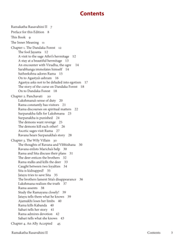 Ramakatha Rasavahini II 7 Preface for This Edition 8 This Book 9 the Inner Meaning 11 Chapter 1