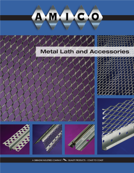 Metal Lath and Accessories