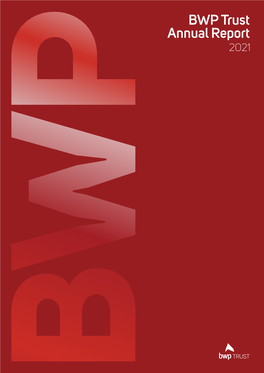 In 1998, BWP Trust (“BWP” Or “The Trust”) Is a Real Estate Investment Trust