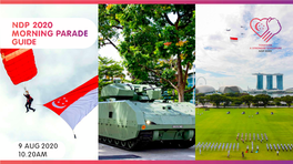 Ndp 2020 Morning Parade Guide