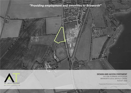 “Providing Employment and Amenities to Brixworth”