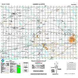 Hoja 6040 I Bolivia 1:50.000 Cerro La Joya, Bolivia