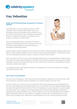 Guy Sebastian