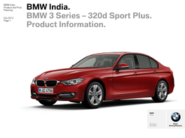 121030 Product Information F30 07-12 Changes Sport