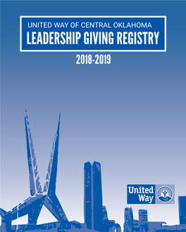 Leadership Giving Registry 2018-2019