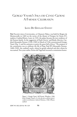 96 Giorgio Vasari's Sala Dei Cento Giorni: a Farnese