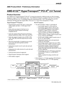 AMD-XXXX(Tm) Device Data Sheet