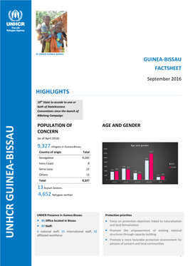 Unhcr Guinea -Bissau