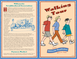 Historic Willamette Neighborhood Walking Tour
