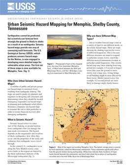 Urban Seismic Hazard Mapping for Memphis, Shelby County, Tennessee