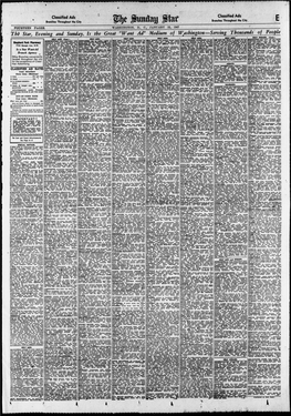 Ad” Medium of Washington—Serving Thousands of People ...' Sunday, —1--- HELP (Conf.)