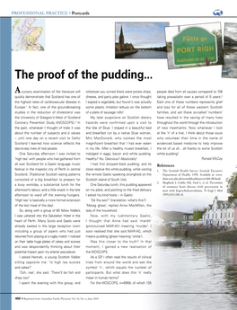 The Proof of the Pudding (Pdf 59KB)