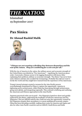 THE NATION Islamabad 19 September 2017