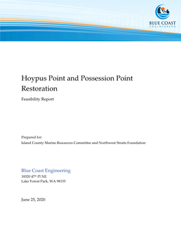 Hoypus and Possession Points Restoration Feasibility Report