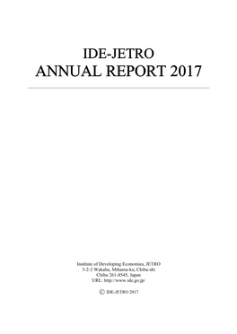 Annual Report 2017