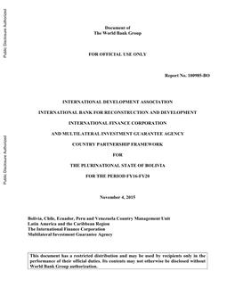 World Bank Document