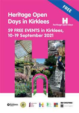 Heritage Open Days in Kirklees