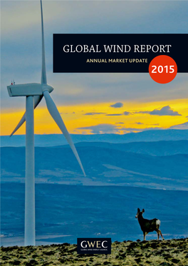 Gwec – Global Wind Report | Annual Market Update 2015