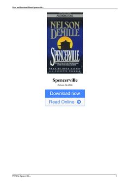 Spencerville by Nelson Demille