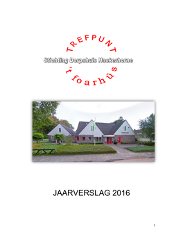 Jaarverslag 2016