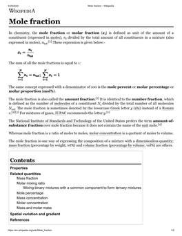 Mole Fraction - Wikipedia