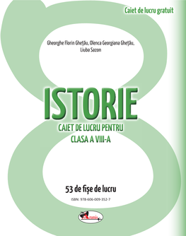 53 De Fișe De Lucru CAIET DE LUCRU PENTRU CLASA a VIII