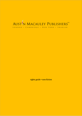 Rights Guide • Non-Fiction