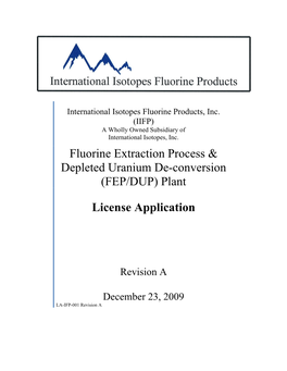 LA-IFP-001, Revision A, 