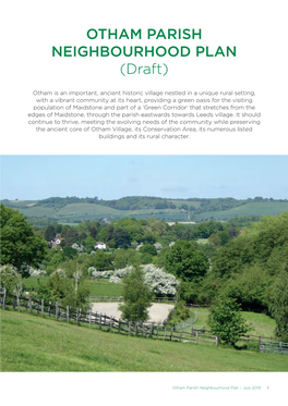 OTHAM PARISH NEIGHBOURHOOD PLAN (Draft)