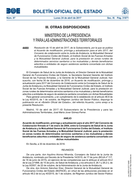 Disposición 4480 Del BOE Núm. 97 De 2017