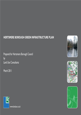 Hertsmere Green Infrastructure Plan