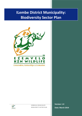 Ilembe District Municipality: Biodiversity Sector Plan