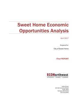 Economic Opportunities Analysis (2017)