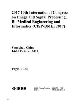 Cisp-Bmei 2017)