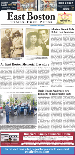 For the Latest News in East Boston That You Need to Know, Check Eastietimes.Com