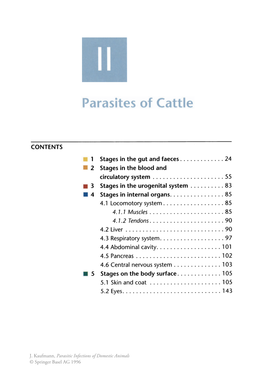 Arasites of Cattle