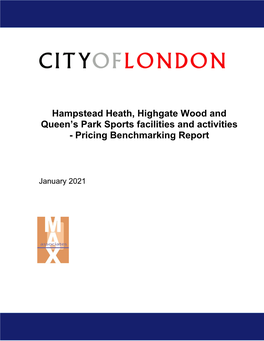 Hampstead Heath, Highgate Wood and Queen's Park Sports Facilities