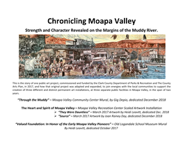 Chronicling Moapa Valley Strength and Character Revealed on the Margins of the Muddy River