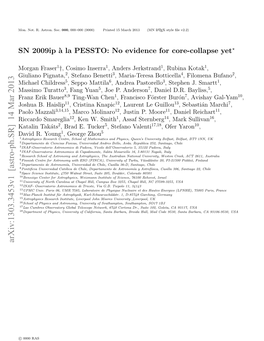 Arxiv:1303.3453V1 [Astro-Ph.SR] 14 Mar 2013