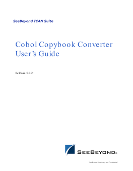 Cobol Copybook Converter User's Guide